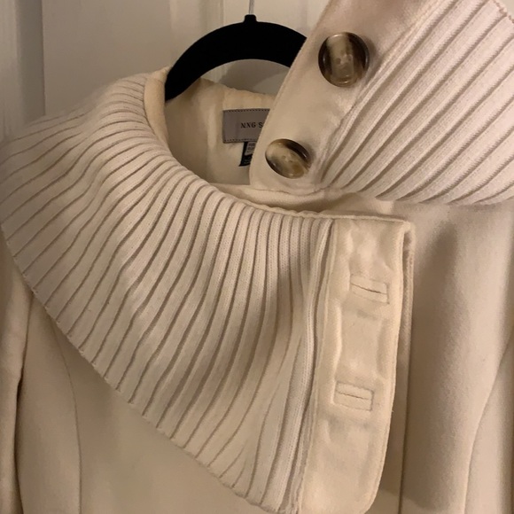 MNG Peacoat with Off Centered Buttons US size S - Picture 6 of 15